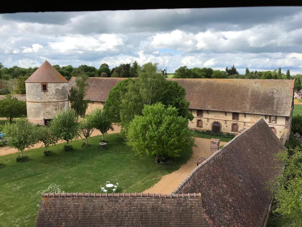 Bed and Breakfast La Ferme Au Colombier Neron Exterior foto