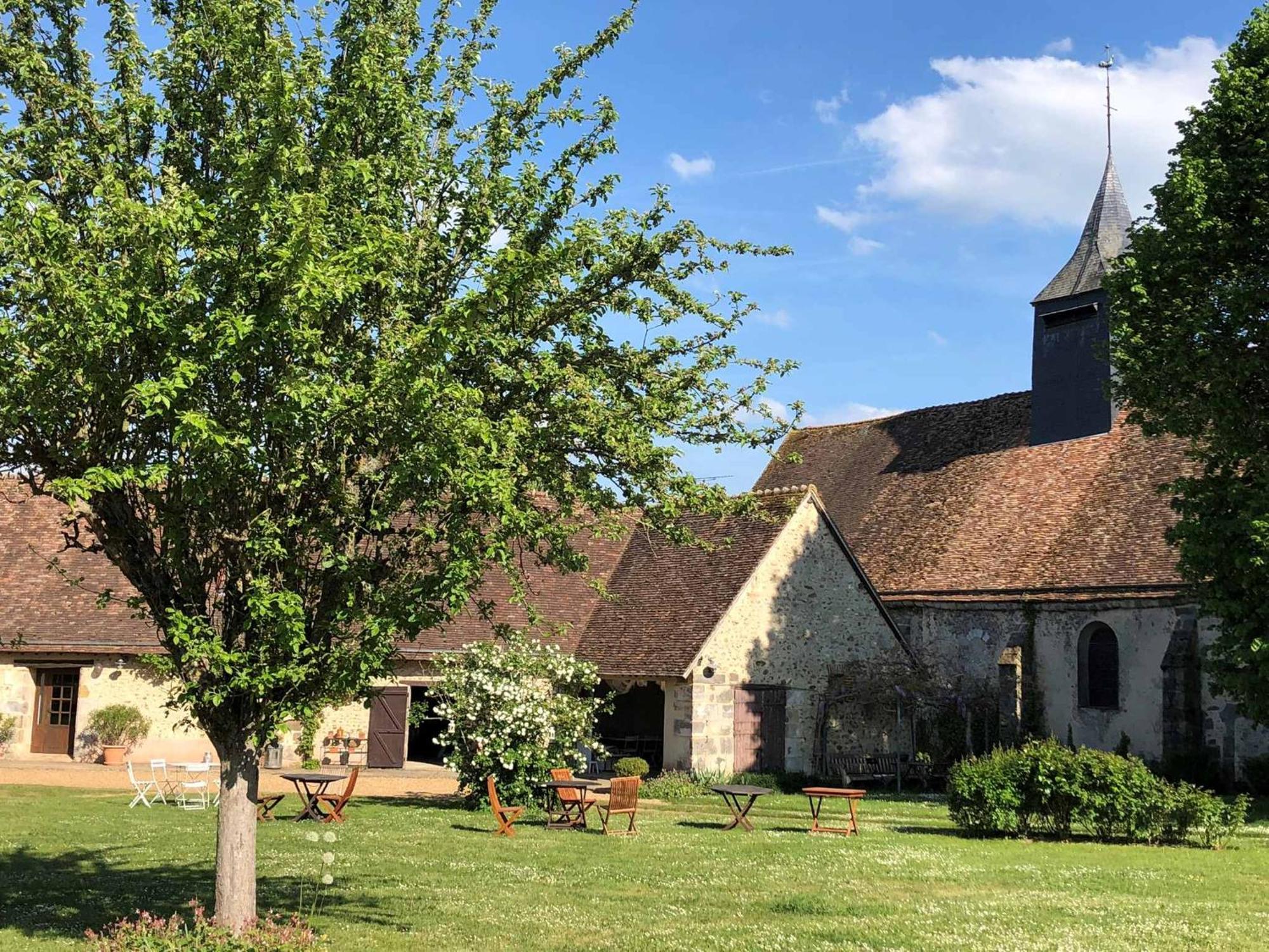 Bed and Breakfast La Ferme Au Colombier Neron Exterior foto
